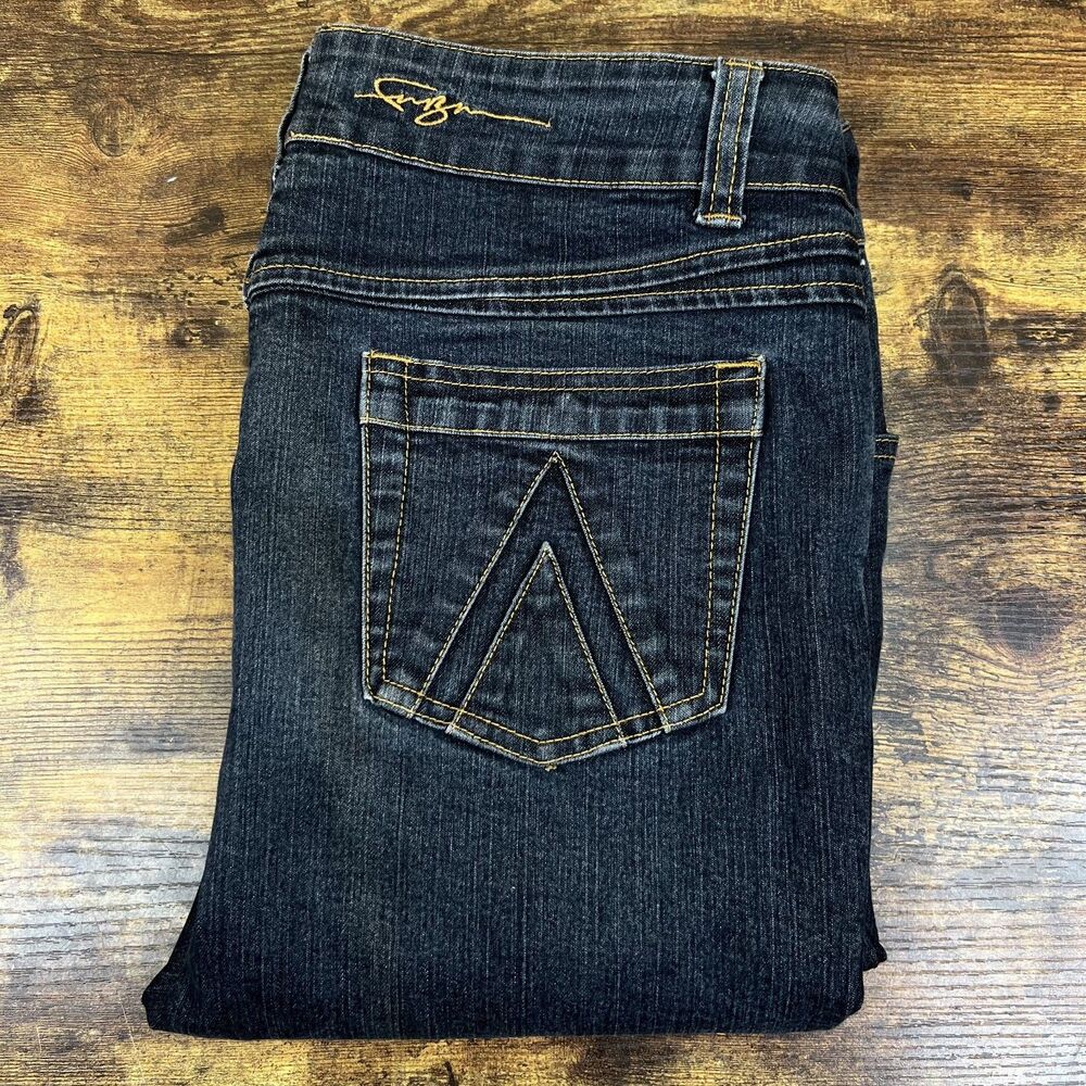 FUBU The Collection Capris Jeans Denim Blue 11/12 Size 32